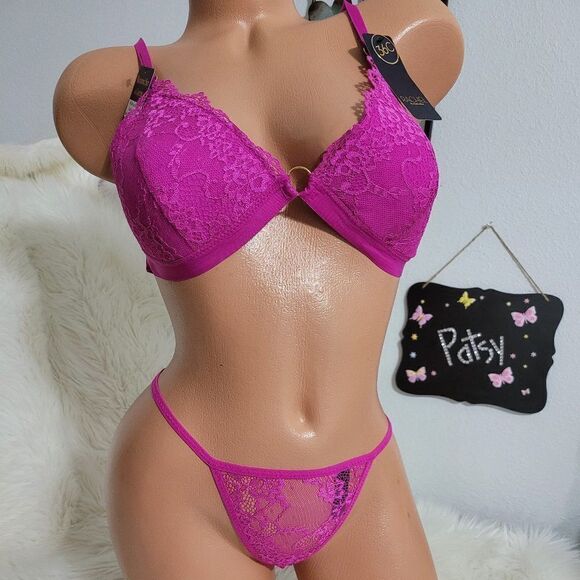 RACHEL ROY bra-Skirt garter-Thong Set 3 - Picture 6 of 10